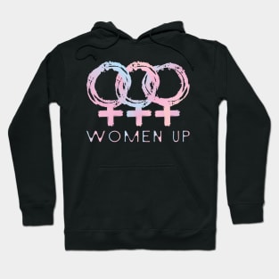 Women Up Girl Power Feminist Hoodie